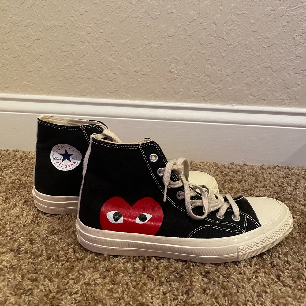 Converse x Comme des Garcons Chuck Taylors US 9.5